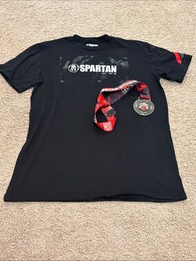 2026 Spartan Race Sprint Shirt & Medal